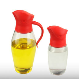 L'assaisonnement en verre transparent met le pot en bouteille automatique d'épice de cuisine de fonction de secousse