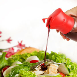 L'assaisonnement en verre transparent met le pot en bouteille automatique d'épice de cuisine de fonction de secousse