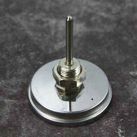 Lueur de thermomètre d'OEM de forme ronde dans l'ISO9001 à cadran foncé pour le four de BBQ