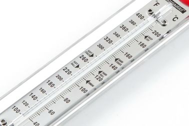Type thermomètre de sucrerie professionnel, thermomètre d'agrafe de pot de sucre de Digital biodégradable