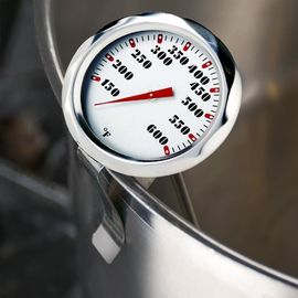 Fleurissez le thermomètre formé de cadran de cuisine, le thermomètre lu rapide 100 à 400℉