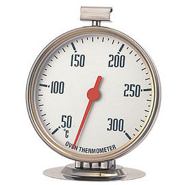 Surface argentée réglée de couleur de thermomètre de cuisine de dimension compacte facile au stockage
