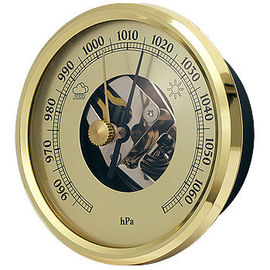 Hygromètre extérieur d'intérieur en laiton de thermomètre de cru pour la serre chaude de jardin