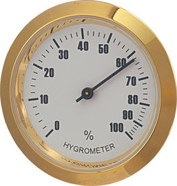 Forme ronde de diamètre de l'hygromètre 37.8mm de cigare de tabac pour le tabagisme d'humidificateurs