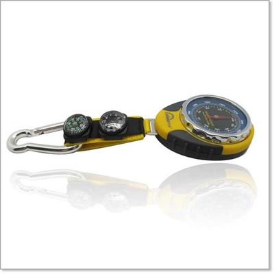 Thermomètre extérieur de mesure de l'altitude 1050hPa du camping 60mm