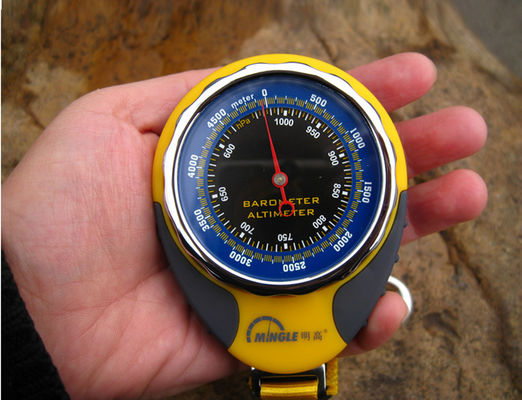 Thermomètre extérieur de mesure de l'altitude 1050hPa du camping 60mm