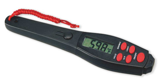 Thermomètre de barbecue d'IPX 4 Digital d'instruments d'essai avec la protection en plastique
