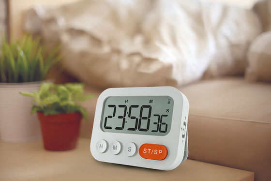 horloge extérieure d'intérieur de minuterie de Digital du thermomètre 90dB avec l'alarme