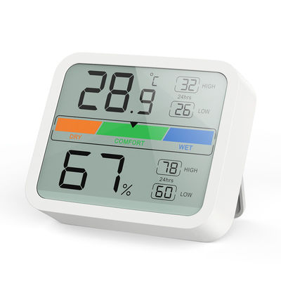 Mètre extérieur d'intérieur en plastique d'humidité de la température de Digital de thermomètre d'ABS