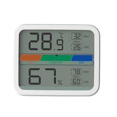 Mètre extérieur d'intérieur en plastique d'humidité de la température de Digital de thermomètre d'ABS