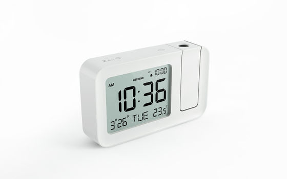 Horloge extérieure d'intérieur USB de thermomètre de Dimmable d'affichage d'affichage à cristaux liquides à piles