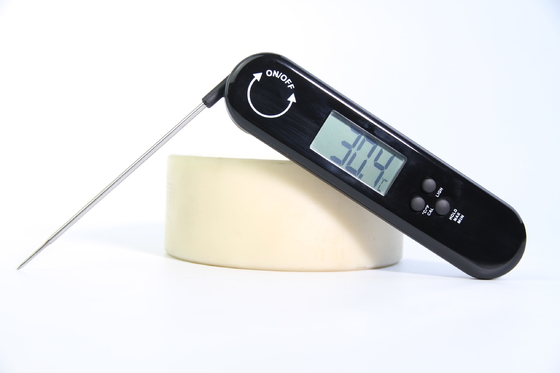 Matériel lu instantané d'acier inoxydable d'ABS de thermomètre numérique