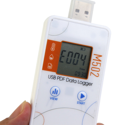De grande précision mélangez l'enregistreur d'enregistreur de données d'humidité de la température d'USB de thermomètre