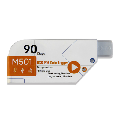 Enregistreur d'enregistreur de données de la température d'ODM USB temps de réponse de 3 secondes