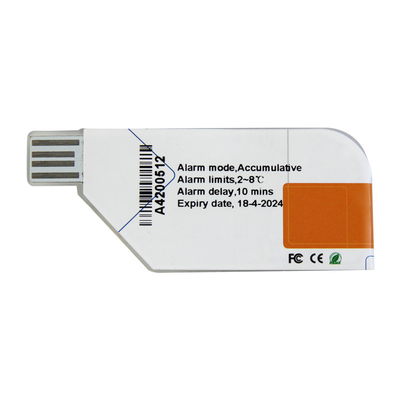Enregistreur d'enregistreur de données de la température d'ODM USB temps de réponse de 3 secondes