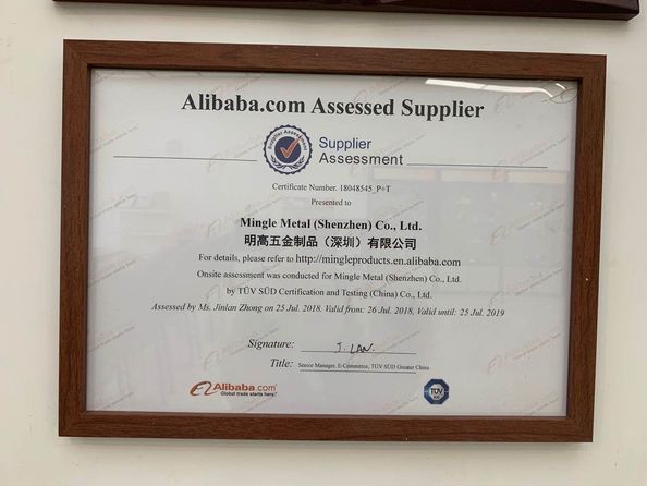 Chine Mingle Development (Shen Zhen) Co., Ltd. Certifications